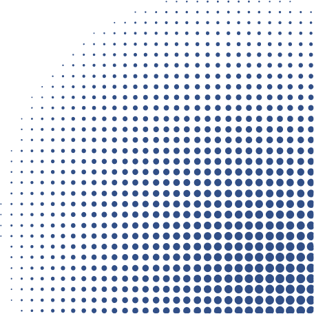 Blue halftone pattern
